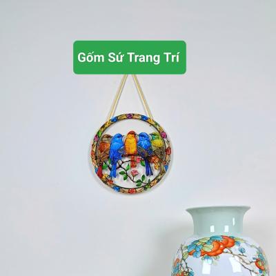 Cặp Bình Sứ Hoạ Tiết - Sự Sự Như Ý - sản phẩm gốm sứ cao cấp của gốm sứ trang trí